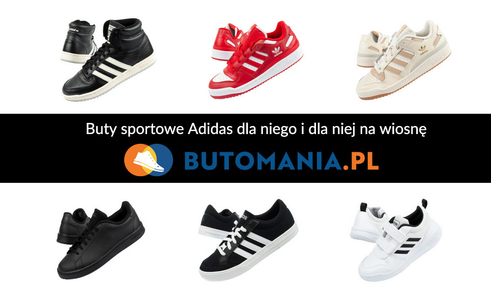 Pantofi sport Adidas pentru el și ea pentru primăvară