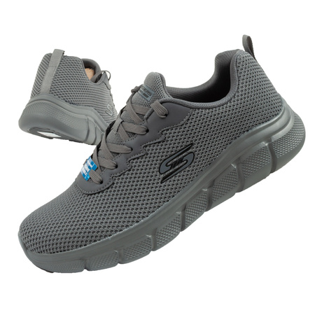 Pantofi sport pentru bărbați Skechers Bobs B Flex Chill Edge [118106/DKGY], gri.