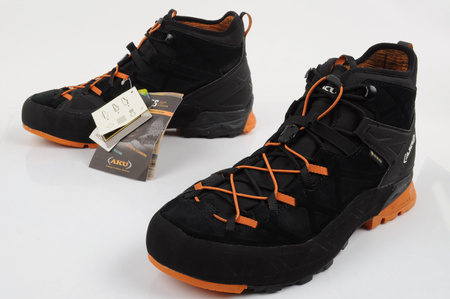 Pantofi de drumeție Aku Rock Gore-Tex pentru bărbați, cu talie peste gleznă, negri [718108]