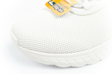 Pantofi sport Slip-On Skechers Bobs Squad pentru bărbați, albi, SLIP-INS