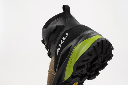 Pantofi de trekking Aku Adapta Gore-Tex din piele, negri și verzi, pentru bărbați