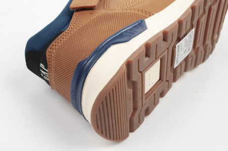 Ghete pentru copii GAP Jack, maro, cu velcro