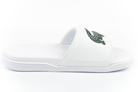 Șlapi bărbați Lacoste Croco Dualiste [201R5] alb.