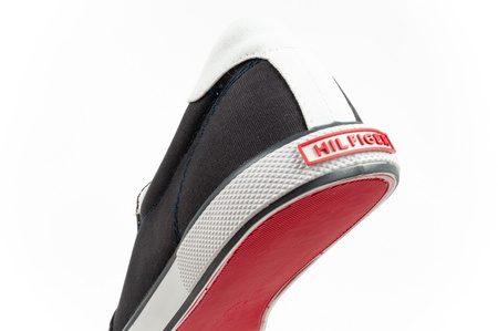 Pantofi sport pentru bărbați Tommy Hilfiger, model slip-on, comozi, bleumarin [FM56820903]