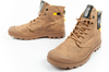 Teniși sport Palladium Pampa Surplus High-Top pentru bărbați, maro