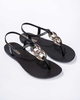 Sandale Ipanema Sandal Class pentru femei, culoare neagră și aurie la modă
