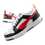 Pantofi sport Puma Rebound v6 pentru bărbați, la modă, confortabili, albi, negri, roșii
