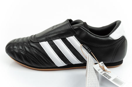 Pantofi sport Adidas Taekwondo pentru femei, piele neagră, slip-on