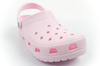Saboți de damă Crocs Classic, sandale roz, la modă, confortabili