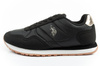 Teniși U.S. Polo Assn. pentru femei, la modă, confortabili, negri