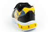 Pantofi sport pentru copii Leomil, adidași ușori Pokemon cu velcro, LED, negru și galben