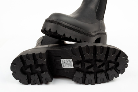 Pantofi de damă GAP Louise - Ghete negre, slip-on-uri la modă