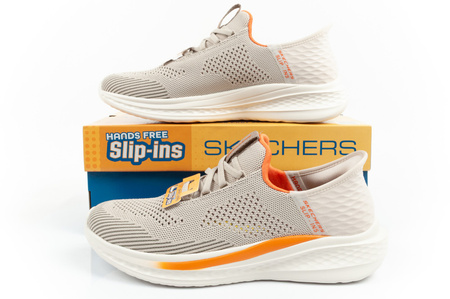 Pantofi sport Slip-On Skechers Slade Quinto pentru bărbați, bej, SLIP-INS [210810/SND]