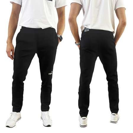 Pantaloni sport barbati Puma Casuals [657386 03], negri.