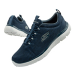 Pantofi sport pentru bărbați Skechers Summits-Louvin [232186/NVY] SLIP-ON, bleumarin.