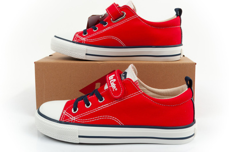 Pantofi sport pentru copii Lee Cooper [LCW-25-02-3275K], roșii.