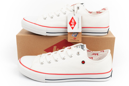 Adidași bărbați Lee Cooper [LCW-22-31-0874M], albi.