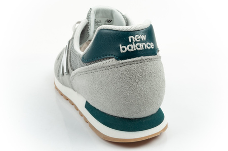 Pantofi sport New Balance 373 pentru bărbați, piele gri la modă, gri verde