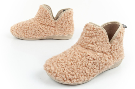 Papuci de damă Scholl Maddy Bootie [F309091002] izolați, bej.