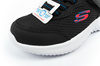 Pantofi sport Skechers Bounder pentru copii cu velcro, ușori, la modă, negri