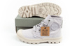 Teniși Palladium Pampa Hi pentru femei, ghete mov