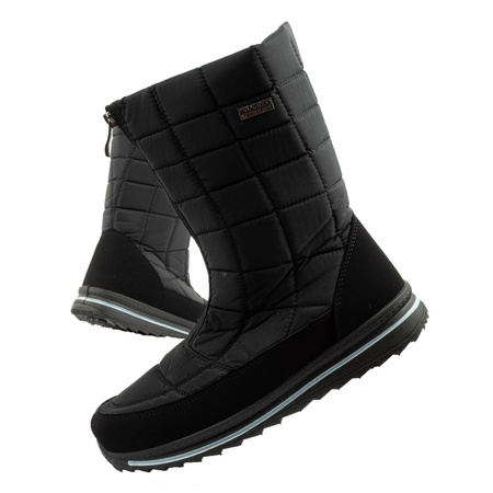 Ghete de iarnă Progress - Ghete de zăpadă izolate pentru femei cu fermoar la modă