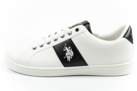 Pantofi sport U.S. Polo Assn. pentru bărbați, la modă, albi, confortabili