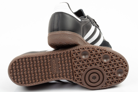 Teniși Adidas Samba OG, piele la modă, negri