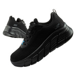 Teniși Skechers Bobs B Flex pentru femei, în negru la modă