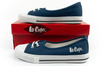 Teniși Lee Cooper pentru femei, balerini albaștri, fără slip-on