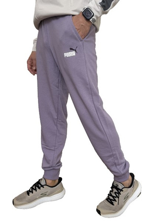 Pantaloni sport bărbați Puma Ess+ 2 Col [586768 29], violet.