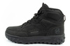 Pantofi de drumeție de iarnă Lee Cooper pentru bărbați cu baretă izolată la gleznă, negri