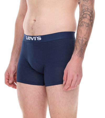 Boxeri Levi's, pachet de 3 bucăți, pentru bărbați, bleumarin, bumbac