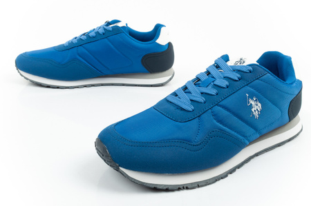 Teniși bărbătești U.S. Polo Assn., la modă și confortabili, albaștri