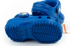 Sandalele Crocs Clog t Blue pentru copii sunt confortabile și ușoare.