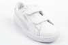Pantofi sport Puma Smash 3.0 pentru copii, piele albă, la modă