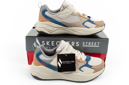Teniși Skechers Nova Jogger pentru băieți cu închidere Velcro
