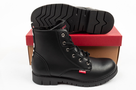 Ghete Levi's Pasadene SE pentru fete, negre, cu fermoar