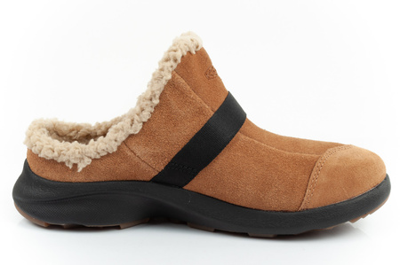 Papuci de damă Keen Hood Clog [1026803] papuci cu piele de oaie, maro.