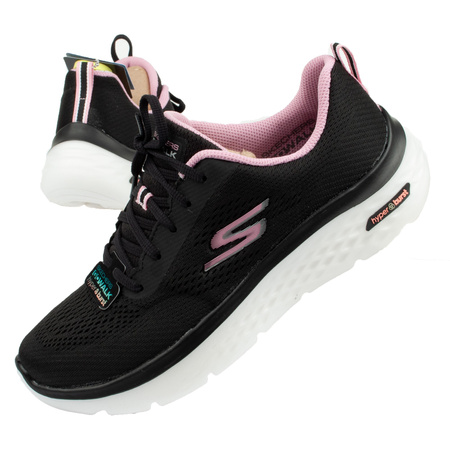 Skechers Go Walk Hyper [124578/BKPK] Pantofi sport negri.