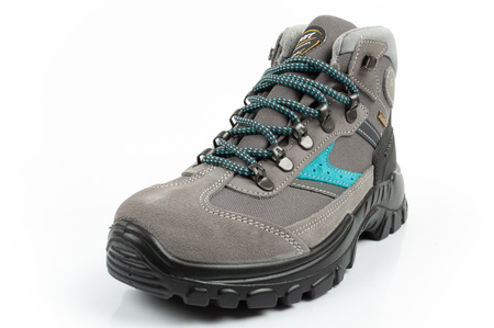 Ghete de drumeție din piele impermeabile Grisport pentru femei, gri