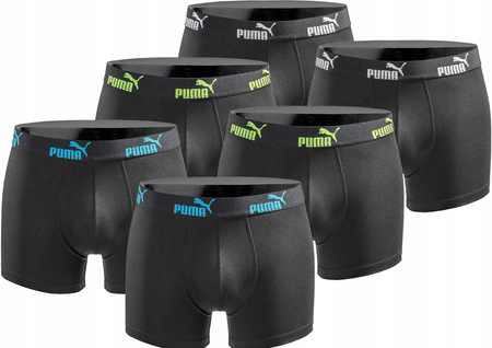 Pantaloni scurți boxer Puma pentru bărbați, pachet de 6 boxeri din bumbac, confortabili