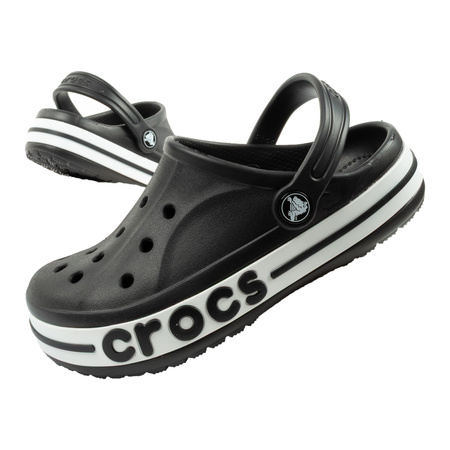 Sandale Crocs Bayaband pentru copii, negre, confortabile, ușoare