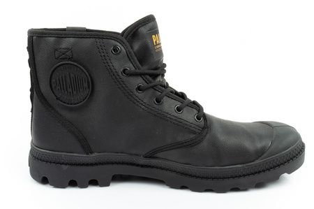 Teniși sport Palladium Pampa Hi Coated pentru bărbați, negri