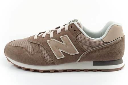 Pantofi sport New Balance 373 pentru bărbați, piele bej la modă