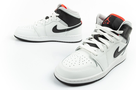Pantofi sport Nike Air Jordan 1 High-Top pentru femei, la modă, albi și negri