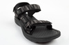 Sandale Lee Cooper pentru bărbați cu velcro pentru vară, plajă, negre ușoare