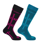Salomon șosete de schi 2pack [392474] lână