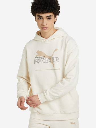 Hanorac sport barbati cu gluga Puma FD Ess Btr [673293 99], bej.