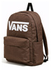 Rucsac școlar Vans Old Skool Drop, maro sportiv, stil clasic urban, 22L